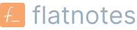 Flatnotes logo